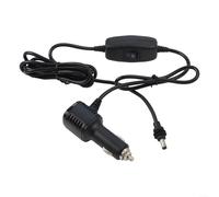 Ethernent - Cargador de coche con pantalla digital 3 en 1 con cable de alimentación CC para Starlink Mini, compatible con coches, camiones, campistas y yates, con puertos USB C PD de 20 W y USB A QC