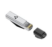 Ethernet a USB,Conexion Integrada con Cable Portatil,Adaptador Ethernet - Compatible con Portátil, PC y Televisor para Conexión Estable en Casa u Oficina