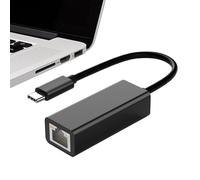 Ethernet Adapter - Network Adapter | USB C To Ethernet Adapter | USB Type C Network Adapter, USB C Adapter, USB Type C Computer Network Adapters, Laptop Adapter For Home, Office & Travel