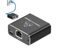 Ethernet de alta velocidad, Gigabit Internet Splitter, 1 a 2 Lan Switch, 1000 mbps Ethernet Divider, Gigabit Internet with USB Power Cable, Lan Splitter for Cat 5 5e 6 7 8 Cable Networking Usage