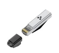 Ethernet Network Adapter - Portable USB Connection | High Speed Wired Internet Adapter for Laptop Desktop TV Devices Screen, Reliable Indoor Accessory for Offices Family Friends