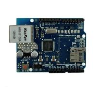 Ethernet Shield W5100 Compatible con Placas de Desarrollo UNO y Mega Conexión Red SPI con Zócalo MicroSD