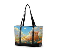 EtherSpher Art Oil Painting Blue Cat Essentials, bolsa de mano para mujer, 14 bolsas con cremallera para mujer, bolsa profesional para hombres con maletin ejecutivo para mujer