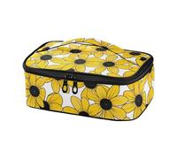 EtherSpher Black-Eyed Susan Simple Line Art Valentinesnes - Loncheras decorativas para adultos, resistentes al agua, lonchera de comida para adultos