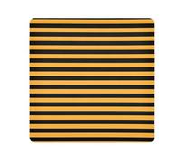 EtherSpher Bolsa de viaje de maquillaje con líneas amarillas y negras para lentes de cámara, organizador mágico de 21.7 x 21.7 pulgadas para mujer, Línea amarilla y negra, 21.7x21.7in