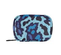 EtherSpher Bolsa médica Powderblue Sapphiret con compartimentos desmontables, organizador de pastillas diario reutilizable para bolso