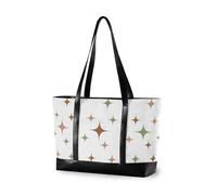 EtherSpher Bolso grande para laptop con cremallera, color marrón y verde, con diseño de San Valentín y amor, de gran capacidad, para mujer, para trabajar con cartera para laptop de mujer