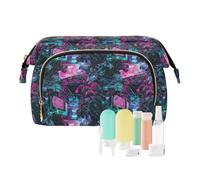 EtherSpher Colorida bolsa de maquillaje Future Warrior, bolsa organizadora de artículos esenciales, bolsa de almacenamiento para monedas, monedero para cosméticos y viajes, Colorido futuro guerrero, 1