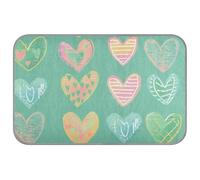 EtherSpher Green Valentine Love Summer - Cama de refrigeración para perros, camas autoenfriables para mascotas, gatos al aire libre, esterilla suave refrescante para Perros, M