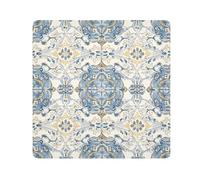 EtherSpher Paisley Glory Blue - Bolsa de maquillaje sin costuras con patrón sin costuras, 1 bolsa de maquillaje de tela mágica, bolsa organizadora de maquillaje de 21.7 x 21.7 pulgadas para mujer,