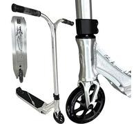 Ethic DTC Erawan I V2 Stunt-Scooter I Park I Tret I Trick I Kids I Roller I Lightweight I Freestyle I Tamaño M = 85 cm, 110 mm, IHC, 2,95 kg, negro/aluminio plateado cepillado