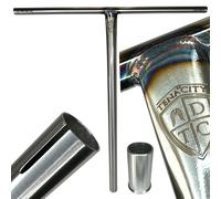 Ethic DTC Tenacity V2 - Manillar de acero para patinete acrobático HIC/SCS | Barra | Tubo de manillar (crudo 72 cm)