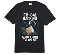 Ethical Hacking Is Not A Crime Hacker Ético Ciberseguridad Comfort Colors Adult Heavyweight T-Shirt