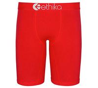 Ethika Calzoncillos Bóxer Básicos para Hombre | Rojo Máquina Rojo (Surtido, Pequeño)