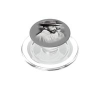 Ethiopian Emperor Young Haile Selassie Face Rasta PopSockets PopGrip para MagSafe