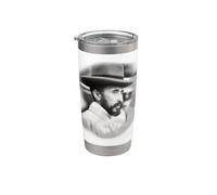 Ethiopian Emperor young Haile Selassie Face Rasta Vaso térmico de acero inoxidable de doble pared