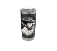 Ethiopian Emperor young Haile Selassie Face Rasta Vaso térmico de acero inoxidable de doble pared