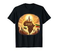 Ethiopian Flag Rasta Africa Rising Again from Ethiopia Camiseta
