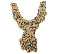 Ethnic Styles - Apliques bordados de encaje con lentejuelas para coser en fiestas y bodas, vestidos bordados