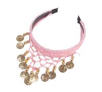 Ethnic Styles - Diadema dorada para peinar el cabello con un uso seguro para un uso cómodo para bailar el vientre