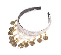 Ethnic Styles - Diadema dorada para peinar el cabello con un uso seguro para un uso cómodo para bailar el vientre