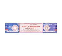 ETHNICITI Satya Nag Champa - Varillas de incienso auténticas de Nag Champa, 15 g, 1 paquete (nag champa)