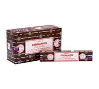 ETHNICITI Satya Nag Champa - Varillas de incienso de canela auténticas, 15 g, 1 paquete (canela)
