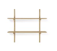 Ethnicraft Estantería de pared PI Roble. 2 baldas