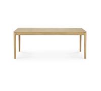 Ethnicraft Mesa Bok 200/300x100x76 cm Roble con aceite duro encerado