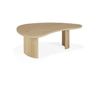 Ethnicraft Mesa de centro Boomerang Oak. 90x61 cm