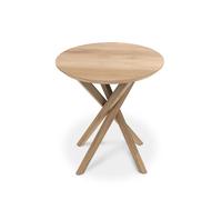 Ethnicraft Mikado mesa auxiliar 50x50 cm Oak wax oil
