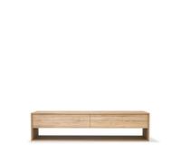 Ethnicraft Mueble TV Nordic Roble encerado 1 puerta 1 cajón 180