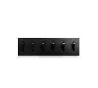Ethnicraft Perchero Utilitile wall hanger Lackad ek-black-large