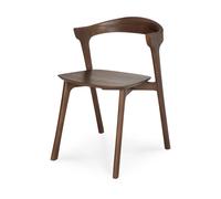 Ethnicraft Silla Bok Teca barnizada marrón