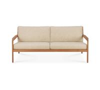 Ethnicraft Sofá de 2 plazas Jack outdoor teak Natural