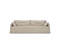 Ethnicraft Sofá Weave con funda desmontable Bone. 3 plazas