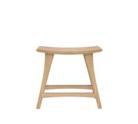 Ethnicraft Taburete Osso 48x50 cm Roble con aceite duro encerado