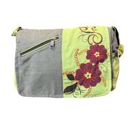 Ethnique Mode Bolso forrado en algodón étnico. Patrones étnicos impresos. Rabat, bolso de hombro de algodón para mujer, estilo indio étnico (Anis 02)