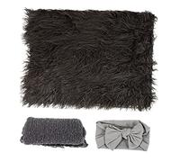 ETHZZLE 1juego Fotografía para Recién Nacidos Diadema Envoltura y Accesorios para Bebés Niño Niña y Niñas Profundo para Sesiones Fotográficas y Recuerdos Especiales