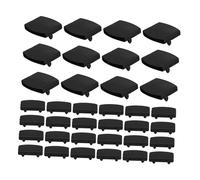 ETHZZLE 36 Conectores Aplicables para Listones de Cama Negros de Abs Instalación Fácil para Reparación y Reemplazo de Armazones y Camas de Madera