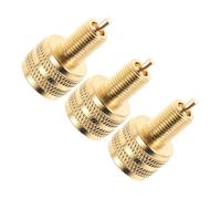 ETHZZLE 3piezas Adaptador Inflador Aire Válvula Camión Adaptador para Neumáticos Versátil