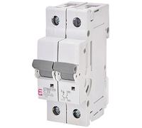 ETI - Disyuntor de protección de circuito ETIMAT P10 1-polo + N, 10kA, C32, REG