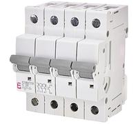 ETI - Disyuntor de protección de circuito ETIMAT P10 3-polos N, 10kA, C25, REG