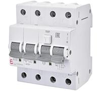 ETI - Disyuntor FI-LS KZS-4M A, 3 polos + N, tipo A, C20/0,3A, acción instantánea