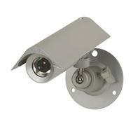 EtiamPro Cámara de vigilancia analógica, cámara de Seguridad para Exteriores, cámara Bala, Impermeable, Resistente a la Intemperie, 750 líneas de TV, cilíndrica, Cable único para alimentación y señal