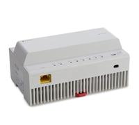 EtiamPro Distribuidor de alimentación IP y distribuidor de alimentación para videoportero EDS201B, con conexión IP por cable, carcasa para carril DIN, conexión estable a Internet y alimentación para