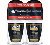 Etiaxil Anti-Transpirant Men 48 H Roll-On 2 X50 ml