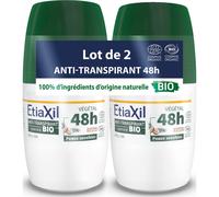 Etiaxil Desodorante Anti-Transpirante Coco 48 H Roll-On 2 X50 ml