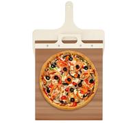 Etievort Pala deslizante para pizza, [Nuevo modelo 2026] Pala para pizza, pala deslizante, pala para pizza de transferencia perfecta (55 x 30) (50 x 30)