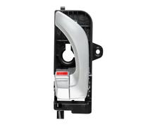 ETIGBG Manija Puerta Interior Coche Manija Interior De Puerta Coche Delantera Izquierda Derecha Plateada para Hyundai para Sonata 2006-2007 82620-3K020 82610-3K020(Front Left)
